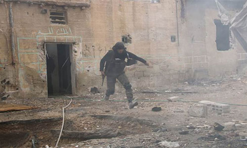 Los terroristas de Ghouta Oriental atrapados tras la salida de civiles